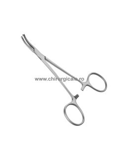 Pensa Halsted Mosquito 1x2 dinti curba 18cm