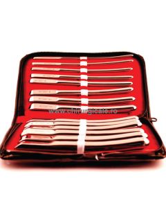Set dilatatoare ½ Hegar 12 buc