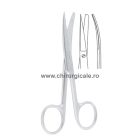 Foarfeca chirurgicala curba 17,5cm varf a/b