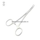 Pensa Halsted Mosquito 1:2 dinti curba 12,5cm