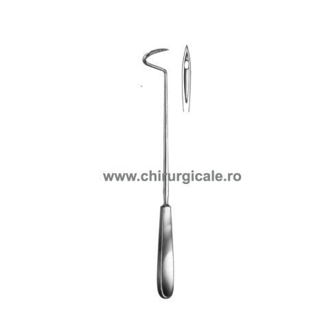 Ac sutura vf ascutit Deschamps dreapta 21cm