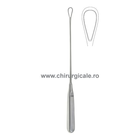 Chiureta ginecologica Thomas 28cm nr 5