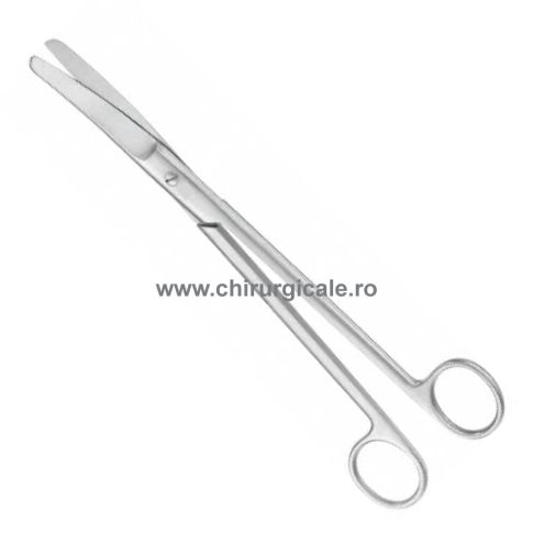 Foarfeca uterina curba varfuri boante 23cm